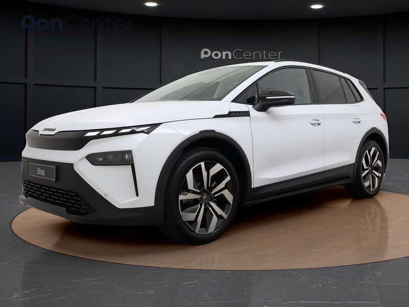 Wit Nieuw 2025 Skoda Elroq SportLine SUV | € 44.250 - Afbeelding 1/4