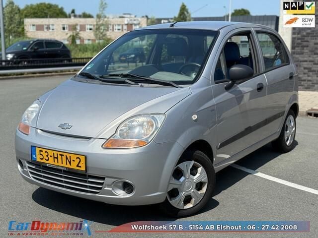 Grijs Gebruikt 2009 Chevrolet Matiz Hatchback | € 1.949 (Eerlijke prijs) - Afbeelding 1/4