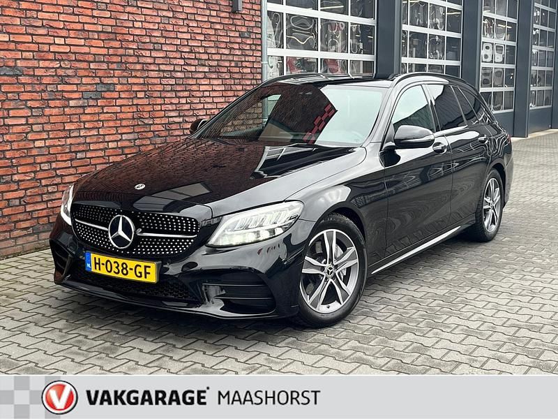 Occasion Mercedes C200 Business 184 PK (135 kW) 2019 Zwart Stationwagen