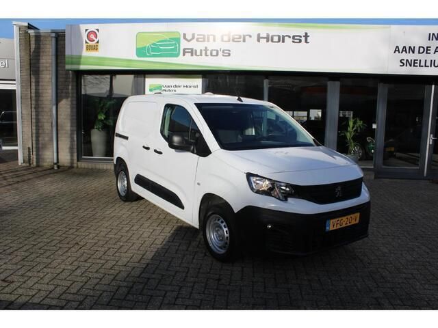 Wit Gebruikt 2020 Peugeot Partner Premium MPV | € 8.950 (Eerlijke prijs) - Afbeelding 1/4