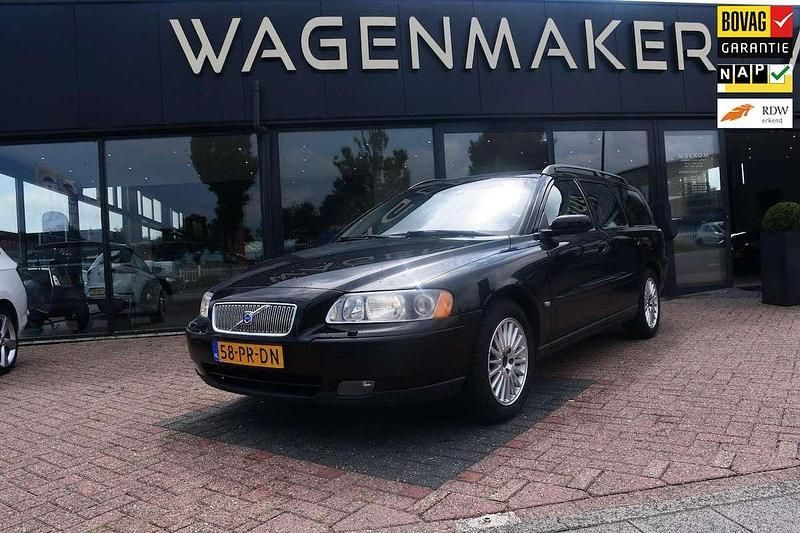 Zwart, metallic lak Gebruikt 2004 Volvo V70 Stationwagen | € 2.450 (Eerlijke prijs) - Afbeelding 1/4