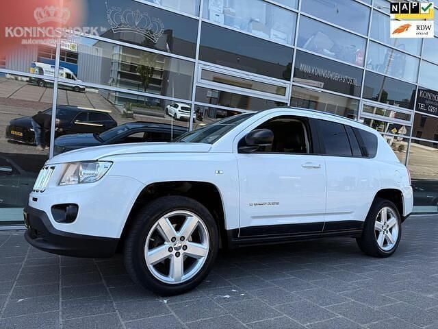 Wit Gebruikt 2012 Jeep Compass Limited SUV | € 8.950 (Iets duurder) - Afbeelding 1/4