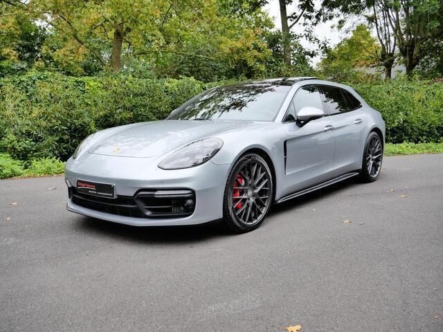 Zilver Gebruikt 2019 Porsche Panamera Turbo Sport Turismo Sedan | € 99.500 - Afbeelding 1/4