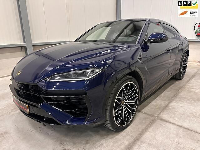 Blauw (metallic) Occasion 2025 Lamborghini Urus SUV | € 349.950 - Afbeelding 1/4