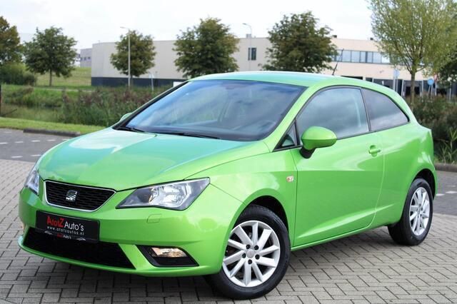 Groen Gebruikt 2013 Seat Ibiza SC Style Hatchback | € 5.999 (Goede deal) - Afbeelding 1/4
