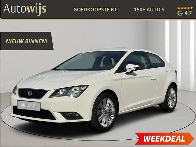 Wit Gebruikt 2016 Seat Leon SC Hatchback | € 9.495 - Afbeelding 1/4