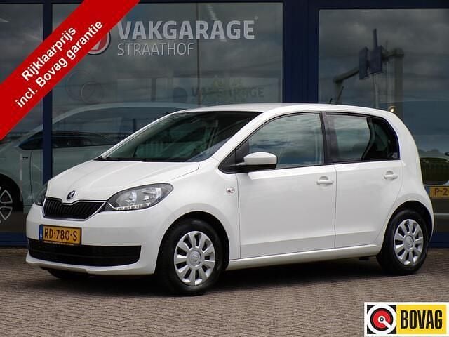 Wit Gebruikt 2017 Skoda Citigo Ambition Hatchback | € 7.500 (Eerlijke prijs) - Afbeelding 1/4