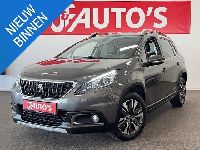 Grijs Gebruikt 2018 Peugeot 2008 Allure SUV | € 12.950 (Goede deal) - Afbeelding 1/4
