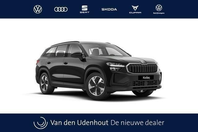Zwart Nieuw 2025 Skoda Kodiaq Business Line SUV | € 48.020 (Super prijs) - Afbeelding 1/4