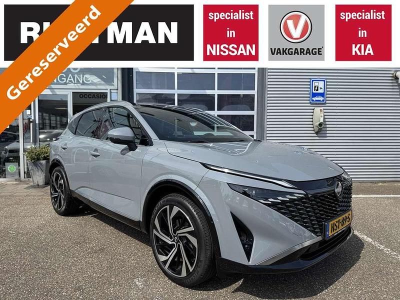 Grijs Gebruikt 2024 Nissan Qashqai Tekna+ SUV | € 39.450 (Eerlijke prijs) - Afbeelding 1/4