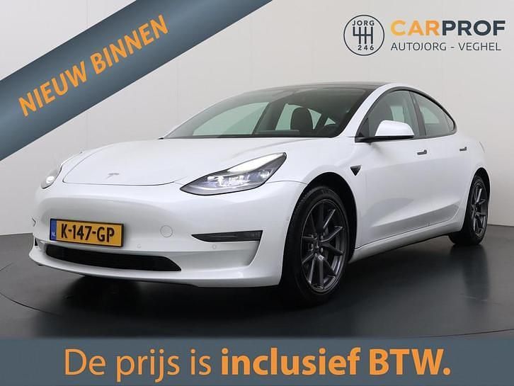 Wit Occasion 2020 Tesla Model 3 Long Range AWD Sedan | € 21.995 (Eerlijke prijs) - Afbeelding 1/4