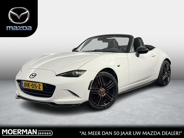 Arctic white (a4d) Gebruikt 2019 Mazda MX5 Cabriolet | € 25.950 (Eerlijke prijs) - Afbeelding 1/3