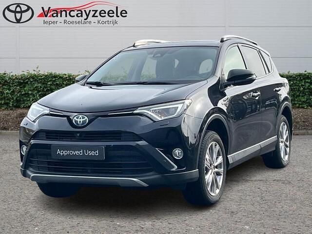 Zwart Gebruikt 2017 Toyota RAV4 Premium SUV | € 19.490 (Eerlijke prijs) - Afbeelding 1/4
