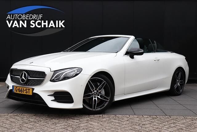 Wit Gebruikt 2018 Mercedes E200 AMG line Cabriolet | € 32.850 (Goede deal) - Afbeelding 1/4