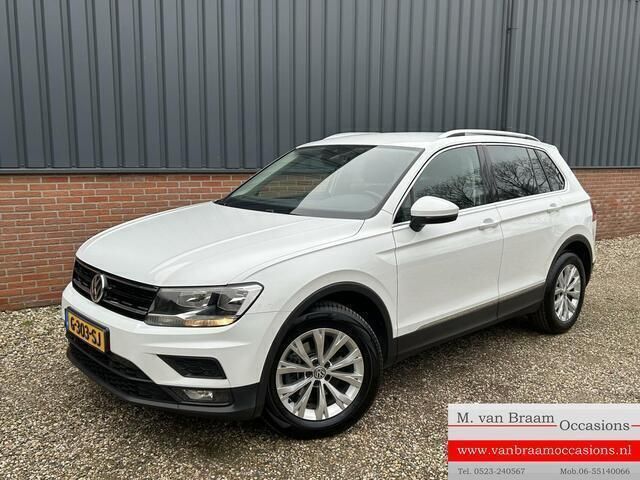 Wit Gebruikt 2019 VW Tiguan Comfortline SUV | € 22.495 (Eerlijke prijs) - Afbeelding 1/4