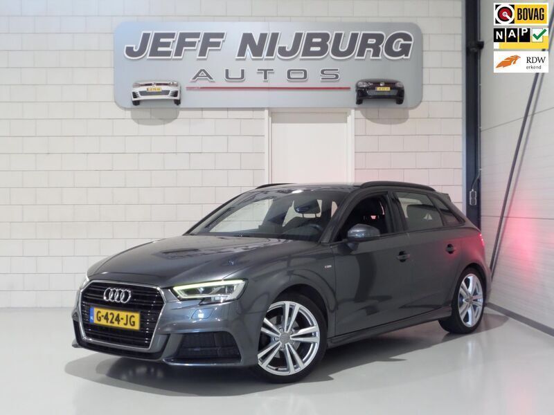 Grijs Gebruikt 2019 Audi A3 Sport Hatchback | € 14.999 (Eerlijke prijs) - Afbeelding 1/4