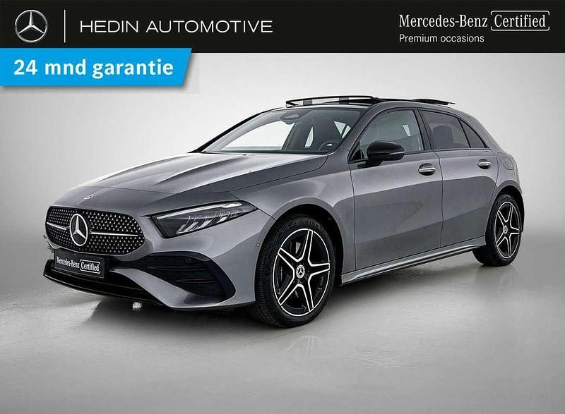 Grijs Gebruikt 2024 Mercedes A250 AMG line Hatchback | € 39.900 (Iets duurder) - Afbeelding 1/3