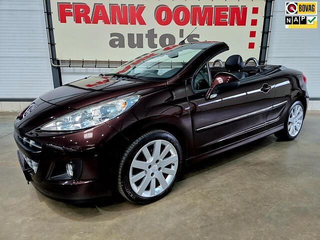 Bruin Gebruikt 2013 Peugeot 207 CC Griffe Cabriolet | € 5.950 (Eerlijke prijs) - Afbeelding 1/4