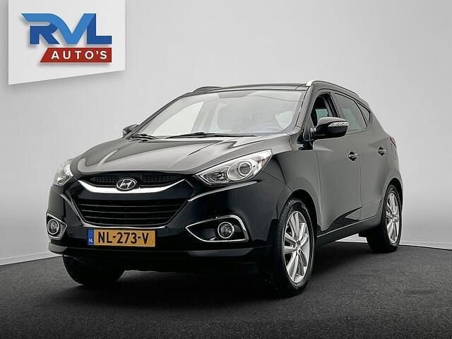 Zwart Gebruikt 2011 Hyundai ix35 SUV | € 11.950 (Eerlijke prijs) - Afbeelding 1/4