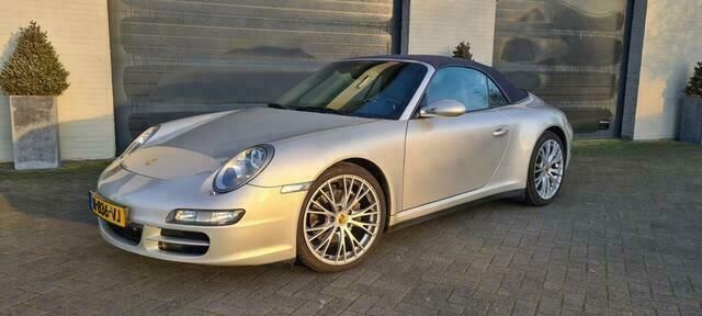 Grijs Gebruikt 2009 Porsche 911 Carrera 4 Cabriolet Cabriolet | € 49.500 - Afbeelding 1/4