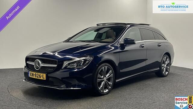 Occasion Mercedes CLA180 Shooting Brake AMG 123 PK (90 kW) 2016 Blauw Stationwagen