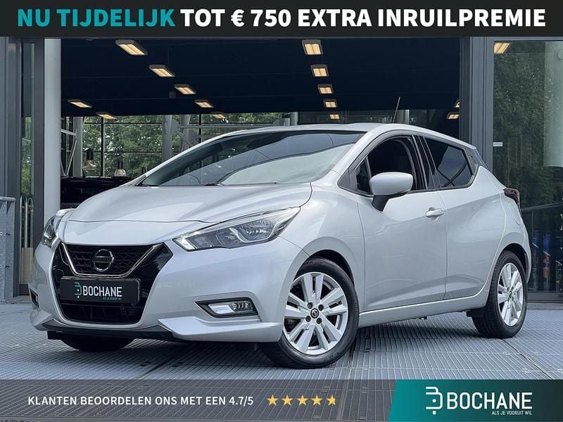 Grijs Gebruikt 2020 Nissan Micra N-Connecta Hatchback | € 18.495 (Eerlijke prijs) - Afbeelding 1/4