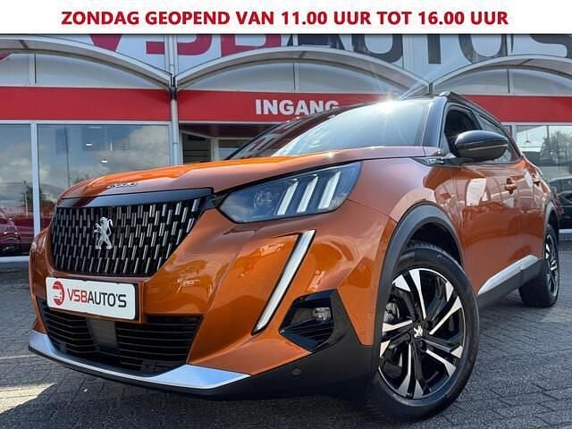 Oranje Gebruikt 2020 Peugeot 2008 GT-line SUV | € 16.950 (Super prijs) - Afbeelding 1/4