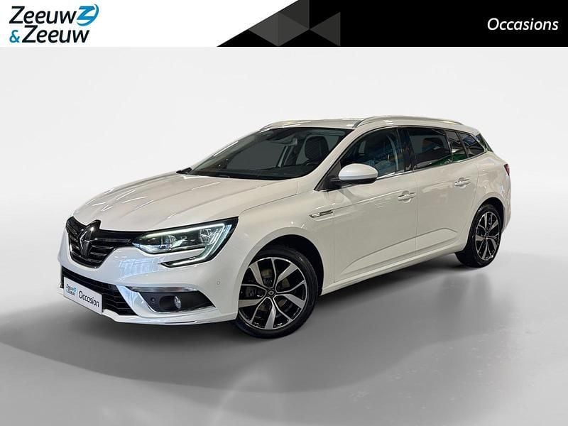 Wit Occasion 2018 Renault Mégane GrandTour Bose Edition Stationwagen | € 11.660 (Goede deal) - Afbeelding 1/4
