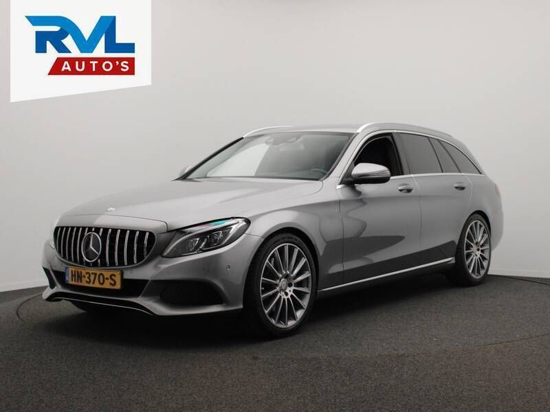 Grijs Gebruikt 2015 Mercedes C350 Edition Stationwagen | € 15.900 (Eerlijke prijs) - Afbeelding 1/4
