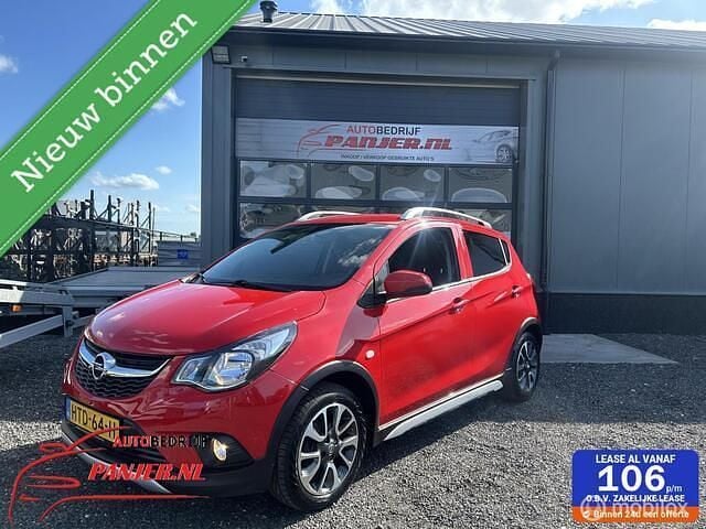 Rood Gebruikt 2018 Opel Karl Rocks Hatchback | € 5.950 (Eerlijke prijs) - Afbeelding 1/4