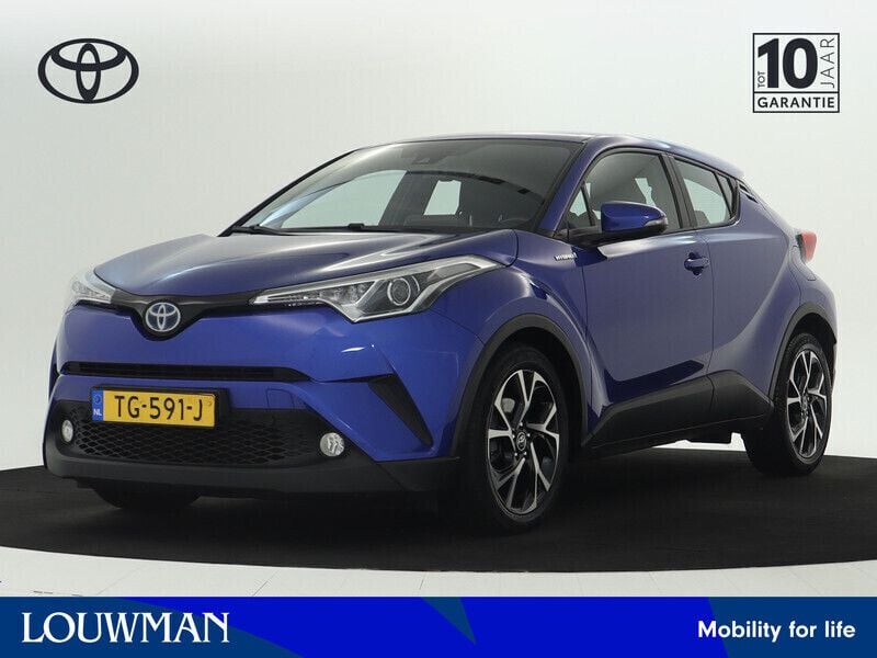 Hydro blue (blauw metallic) Gebruikt 2018 Toyota C-HR Active SUV | € 18.945 (Eerlijke prijs) - Afbeelding 1/3