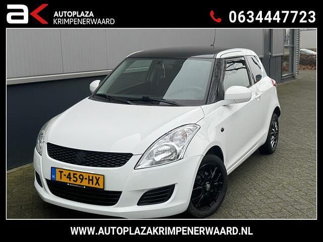 Wit Gebruikt 2011 Suzuki Swift Exclusive Hatchback | € 4.999 (Goede deal) - Afbeelding 1/4
