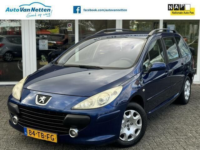 Blauw, metallic lak Gebruikt 2006 Peugeot 307 Stationwagen | € 1.950 (Iets duurder) - Afbeelding 1/4