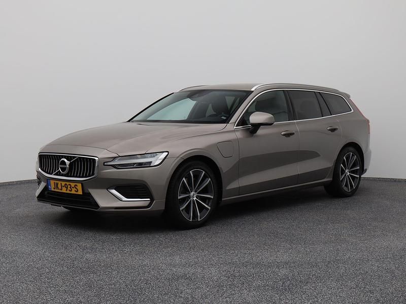 Grijs (metallic) Gebruikt 2021 Volvo V60 Inscription Stationwagen | € 29.900 (Super prijs) - Afbeelding 1/4