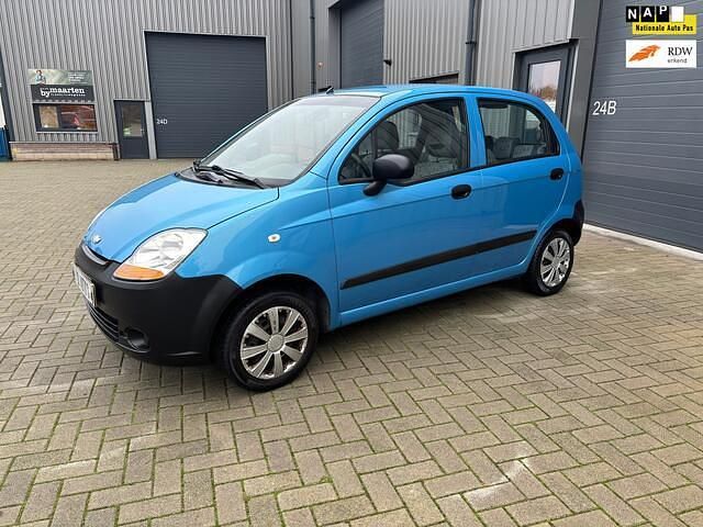 Blauw Gebruikt 2009 Chevrolet Matiz Hatchback | € 2.250 (Iets duurder) - Afbeelding 1/4