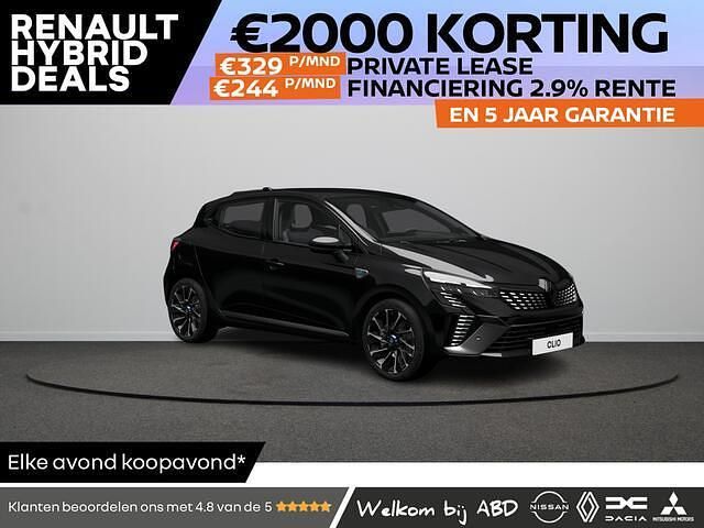 Zwart Nieuw 2025 Renault Clio V Esprit Alpine Hatchback | € 31.390 (Eerlijke prijs) - Afbeelding 1/4