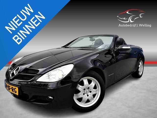 Zwart Gebruikt 2007 Mercedes SLK200 Cabriolet | € 9.990 (Eerlijke prijs) - Afbeelding 1/4