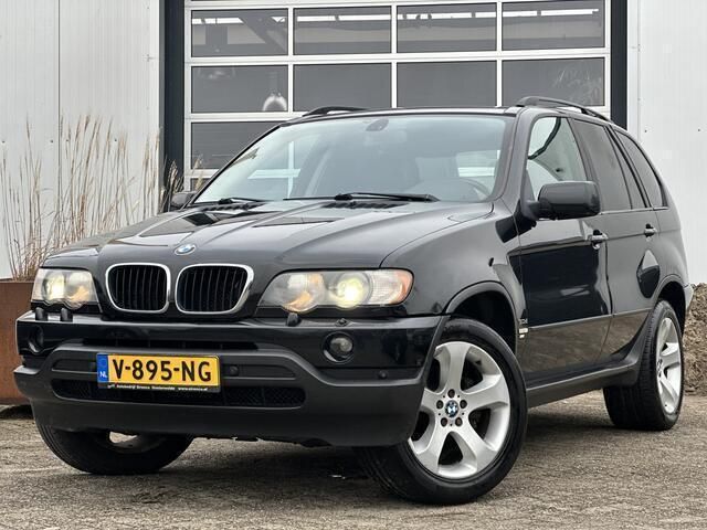 Zwart Gebruikt 2002 BMW X5 Executive SUV | € 5.330 (Eerlijke prijs) - Afbeelding 1/4