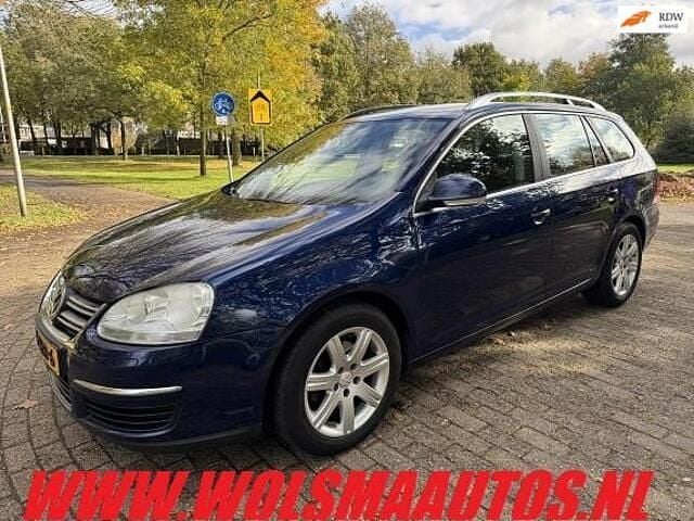 Blauw Gebruikt 2009 VW Golf VI Comfortline Stationwagen | € 2.499 (Goede deal) - Afbeelding 1/4