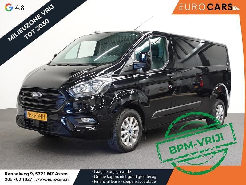 Zwart Gebruikt 2024 Ford Transit Custom Trend Van | € 32.890 (Eerlijke prijs) - Afbeelding 1/4