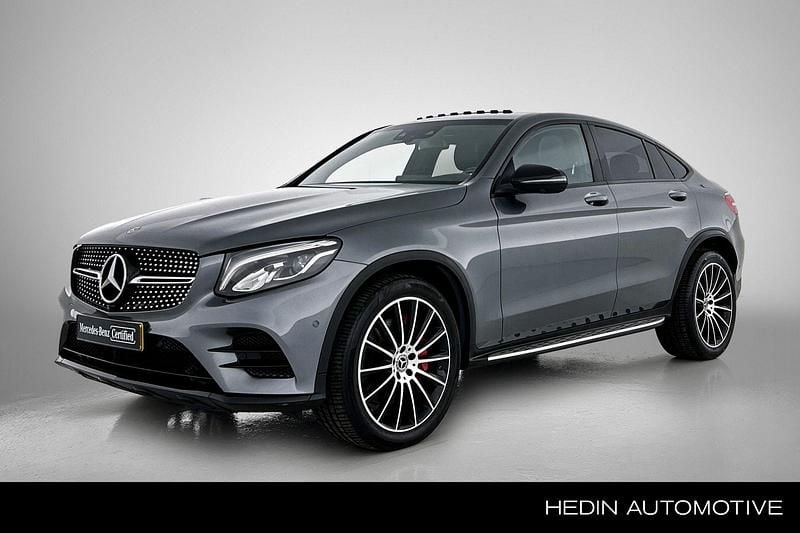 Grijs Gebruikt 2019 Mercedes GLC250 AMG line Coupé | € 41.900 (Eerlijke prijs) - Afbeelding 1/4