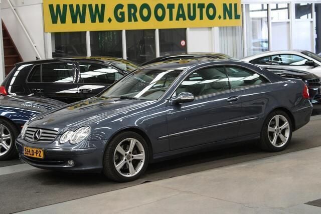 Blauw Gebruikt 2002 Mercedes 240 Elegance Coupé | € 3.444 (Eerlijke prijs) - Afbeelding 1/4