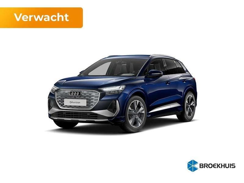 Blauw Nieuw 2025 Audi Q4 e-tron Competition SUV | € 57.455 - Afbeelding 1/4