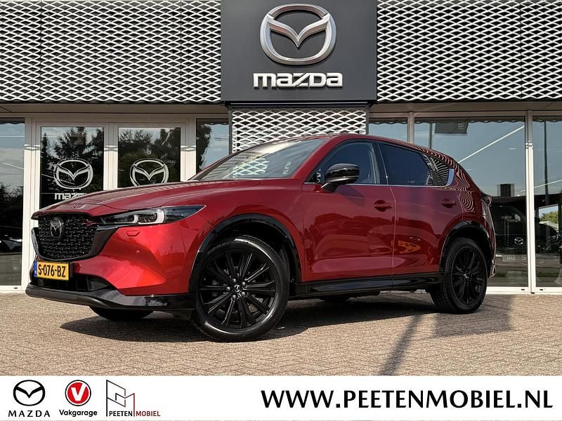 Rood Occasion 2023 Mazda CX-5 Homura-Line SUV | € 35.590 (Eerlijke prijs) - Afbeelding 1/4
