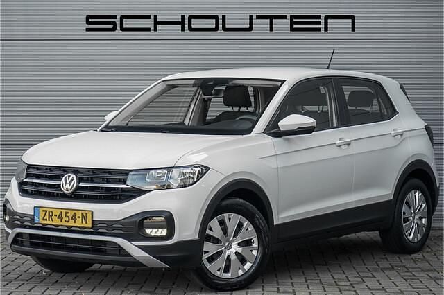 Wit Gebruikt 2019 VW T-Cross SUV | € 14.400 (Goede deal) - Afbeelding 1/4