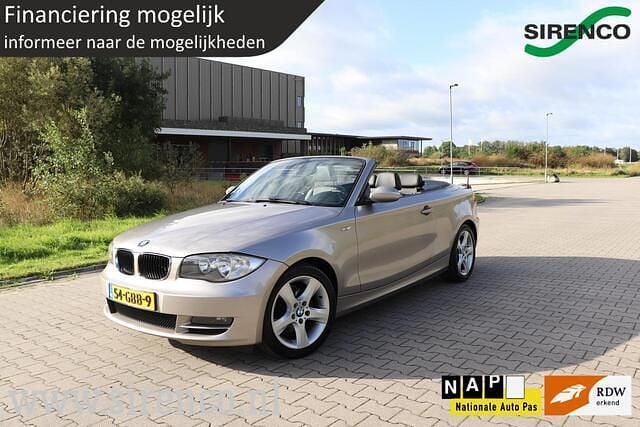 Grijs Gebruikt 2008 BMW 118 Cabriolet Executive Cabriolet | € 6.449 (Goede deal) - Afbeelding 1/4