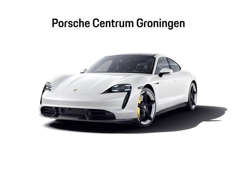 Wit Gebruikt 2020 Porsche Taycan Turbo S Sedan | € 74.900 - Afbeelding 1/4