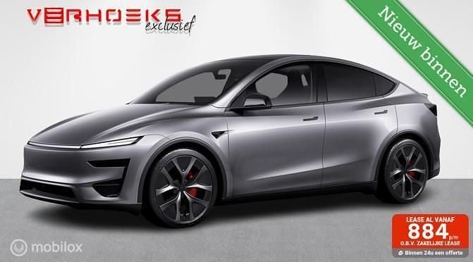 Grijs (metallic) Gebruikt 2025 Tesla Model Y Performance SUV | € 66.750 - Afbeelding 1/4