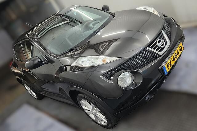 Zwart Gebruikt 2013 Nissan Juke Acenta SUV | € 9.249 (Eerlijke prijs) - Afbeelding 1/4