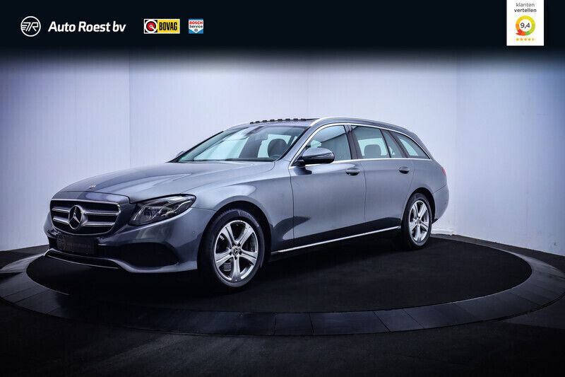 Grijs Gebruikt 2017 Mercedes E200 Avantgarde Stationwagen | € 25.125 (Eerlijke prijs) - Afbeelding 1/4